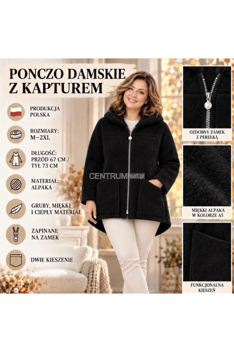 Ponczo damska Polska (M-2XL) 87