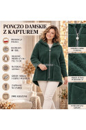 Ponczo damska Polska (M-2XL) 87