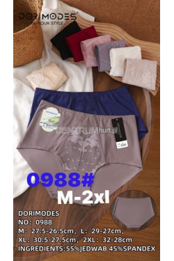 Majtki damskie (2XL) 0988
