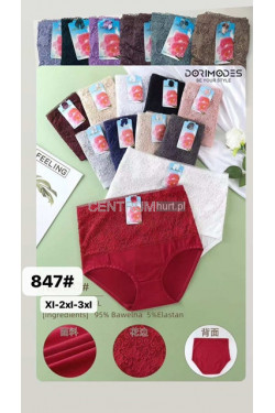 Majtki damskie (XL-3XL) 847
