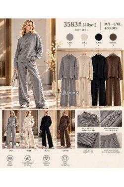 Komplet damskie (M-XL) 3583