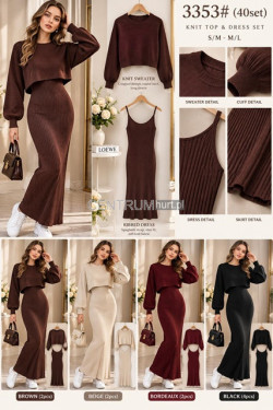 Komplet damskie (S-XL) 3353
