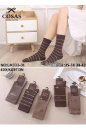 Skarpetki damskie z wełną merino LM29-122