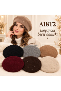 Beret damskie 9535