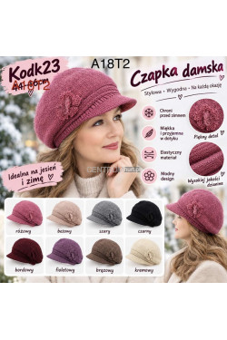 Beret damskie 9540
