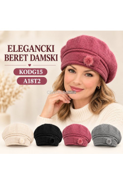Beret damskie 9541