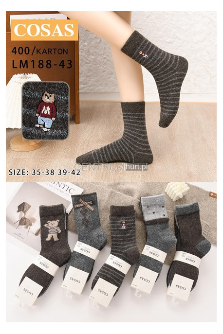 Skarpety damskie alpaki (35-42) L