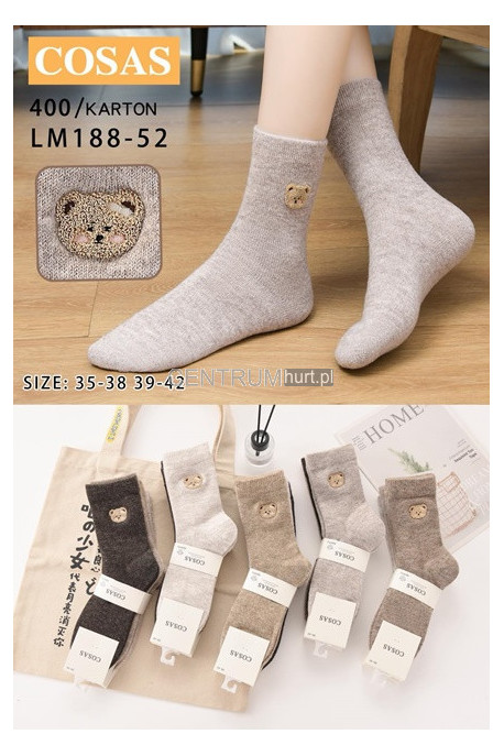 Skarpety damskie alpaki (35-42) L