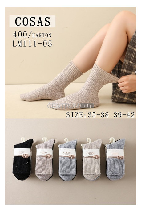 Skarpety damskie alpaki (35-42) L