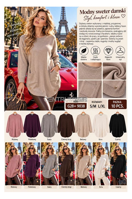 Sweter damski (S-XL) 1
