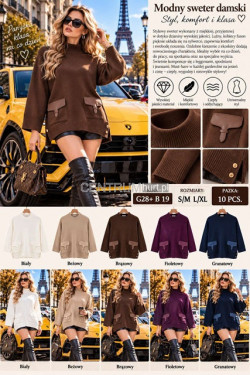 Sweter damski (S-XL) B19