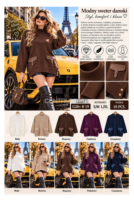 Sweter damski (S-XL) 1