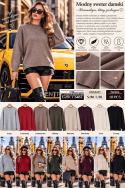 Sweter damski (S-XL) T6461