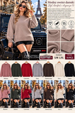 Sweter damski (S-XL) T6611