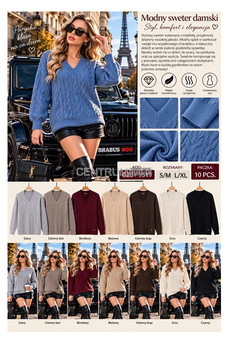 Sweter damski (S-XL) 1