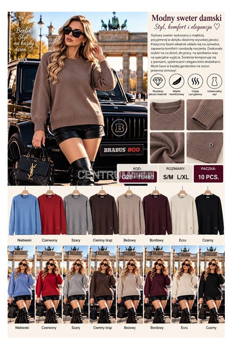 Sweter damski (S-XL) 1