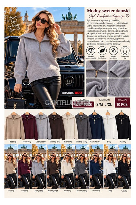 Sweter damski (S-XL) 1