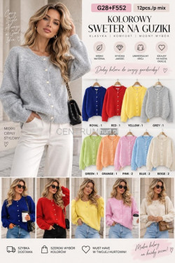 Sweter damski F552