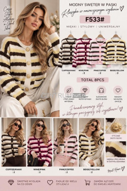 Sweter damski F533
