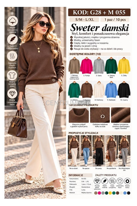 Sweter damski (S-XL) 1