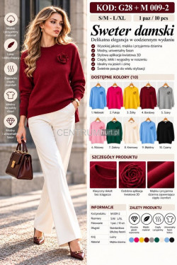 Sweter damski (S-XL) M009-2