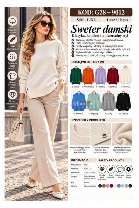 Sweter damski (S-XL) 1