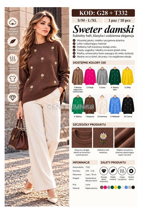 Sweter damski (S-XL) 1