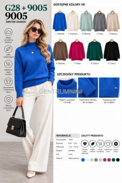Sweter damski (S-XL) 9005