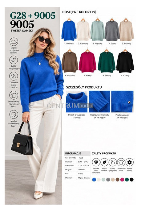Sweter damski (S-XL) 1
