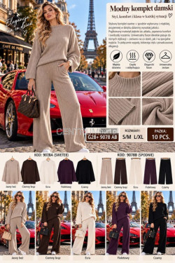 Komplet damskie (S-XL) 9078AB