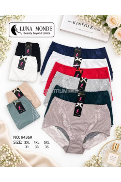 Majtki damskie (3XL-5XL) 9436