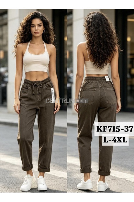 Jeansy damskie (L-4XL) 1