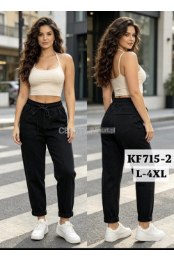 Jeansy damskie (L-4XL) KF715-2