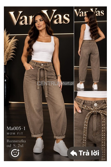 Jeansy damskie (S-2XL) 1