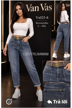 Jeansy damskie (L-4XL) VS025-8