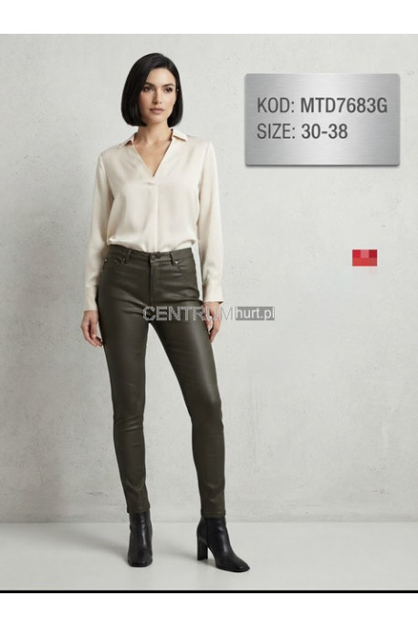 Spodnie skórzane damskie (S-2XL) 1