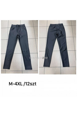 Spodnie skórzane damskie (M-4XL) 9771