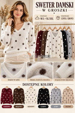 Sweter damski (M-2XL) 9801