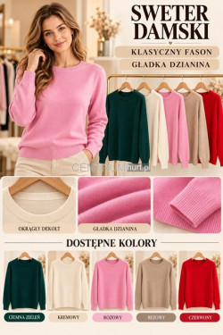 Sweter damski (S-XL) 9804