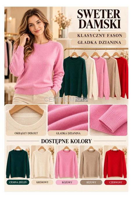 Sweter damski (L-3XL) 1