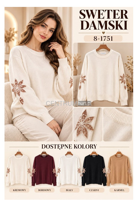 Sweter damski (L-3XL) 1