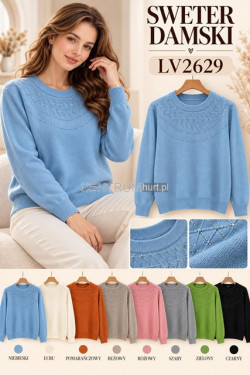Sweter damski (M-2XL) LV2629