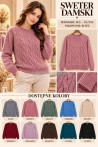 Sweter damski (M-2XL) 1