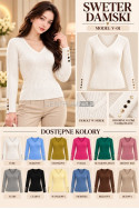 Sweter damski (M-2XL) 1