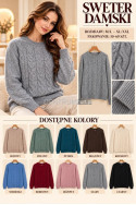 Sweter damski (M-2XL) 1