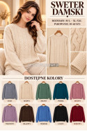 Sweter damski (M-2XL) 1