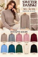 Sweter damski (M-2XL) 1