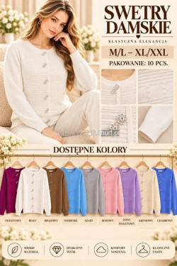 Sweter damski (M-2XL) 9840