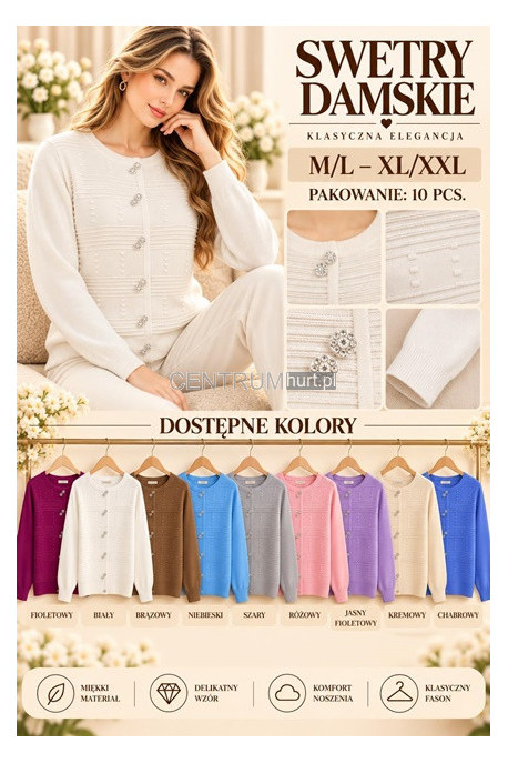 Sweter damski (M-2XL) 1