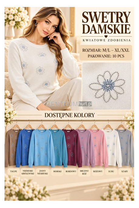 Sweter damski (M-2XL) 1